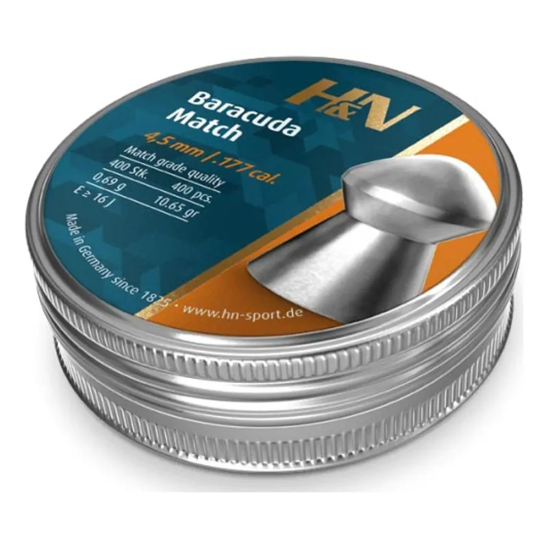 HandN Baracuda Match .177 Pellets